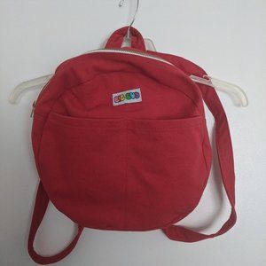 Big Bud Press Round Backpack - Red